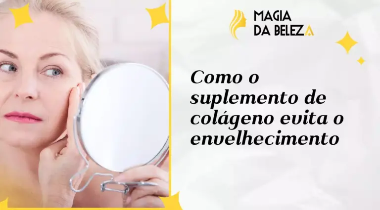 Como o suplemento de colágeno evita o envelhecimento