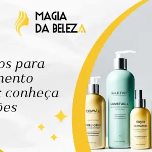 Produtos para crescimento capilar: conheça as opções