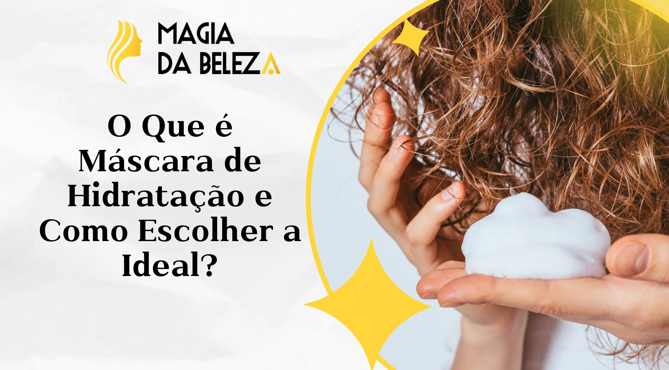 Máscara de hidratação