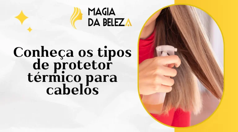 Conheça os tipos de protetor térmico para cabelos