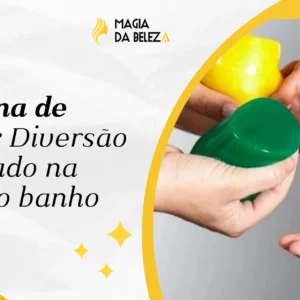 Gelatina de banho: Diversão e cuidado na hora do banho