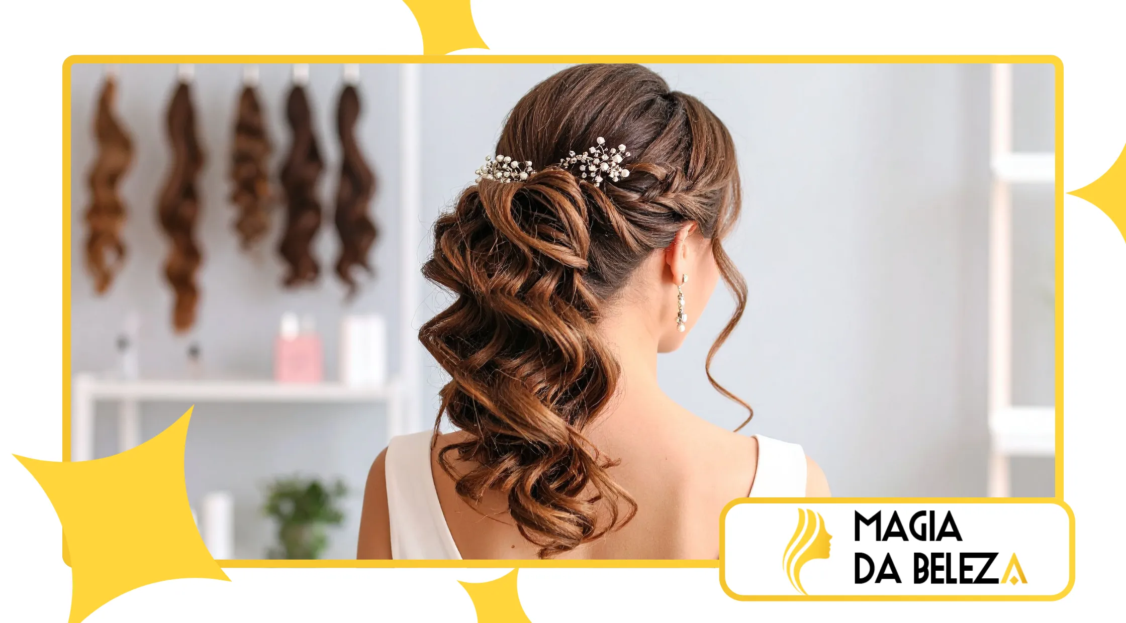 penteados para Natal