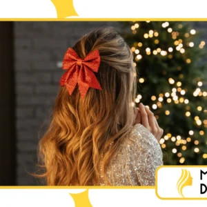 Acessórios de cabelo para Natal: tiaras, laços e presilhas para completar o look de festa
