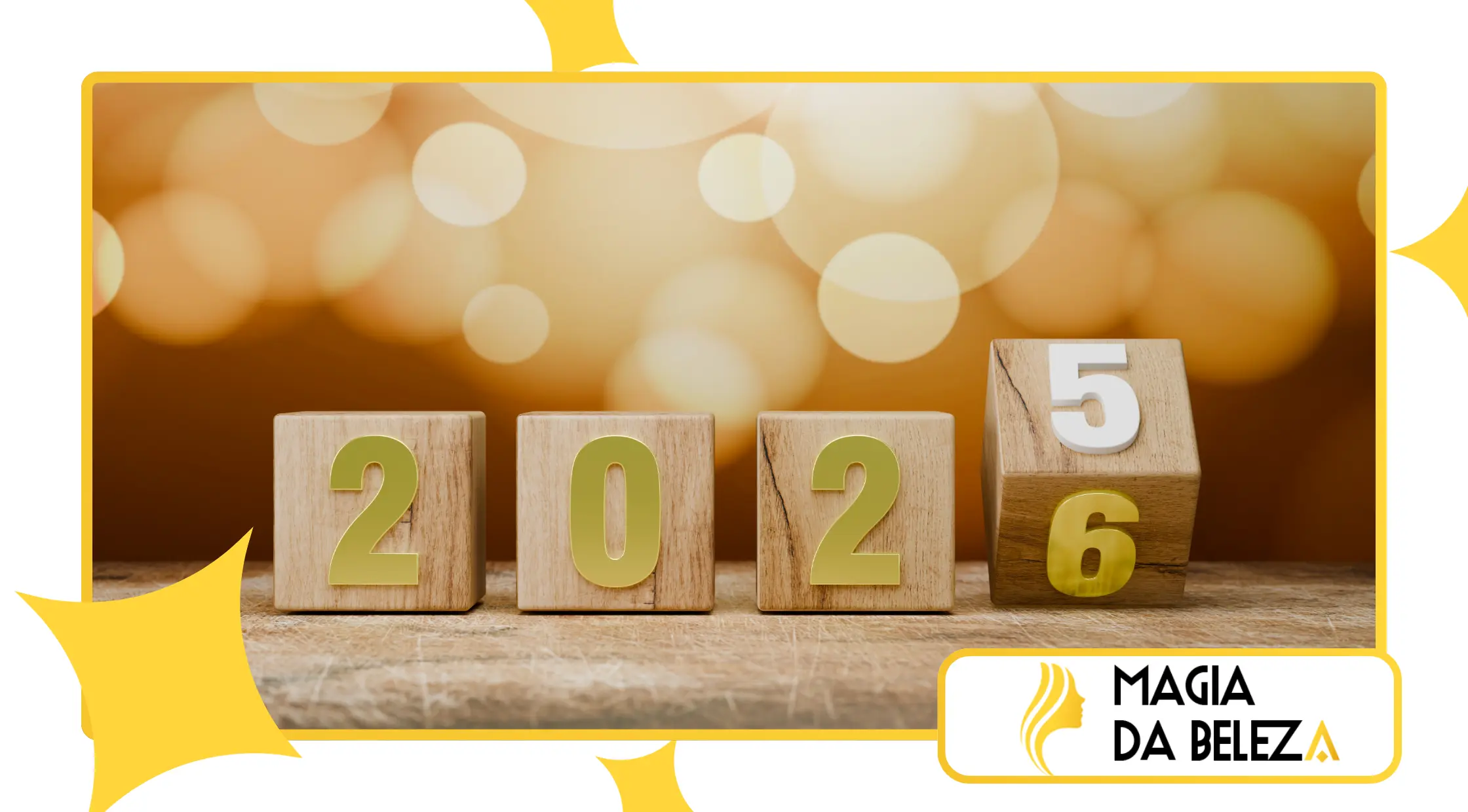 Make dourada iluminada