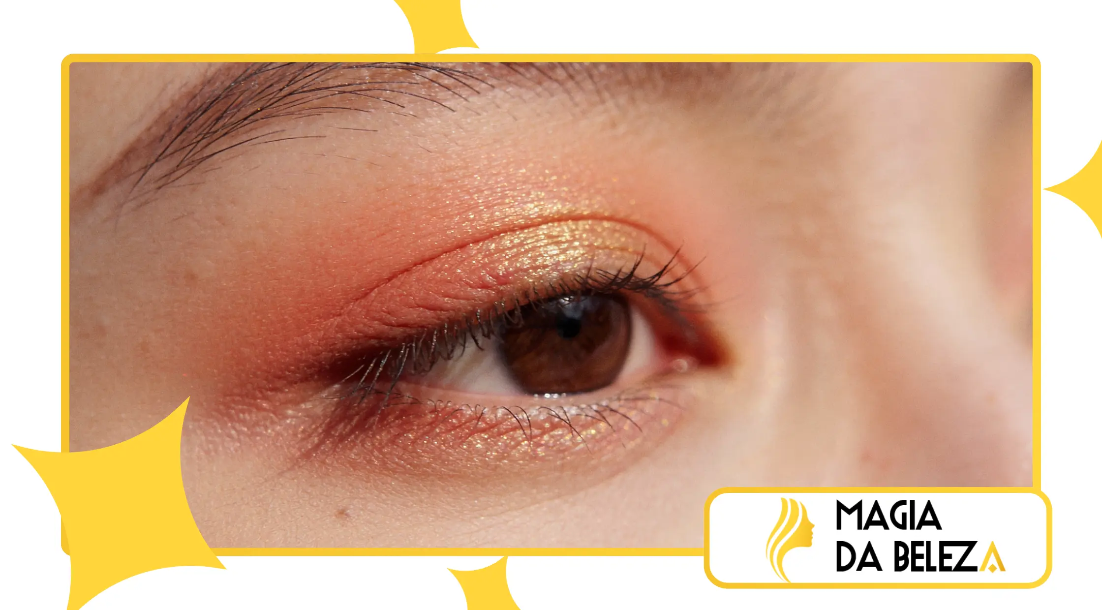 Make dourada iluminada