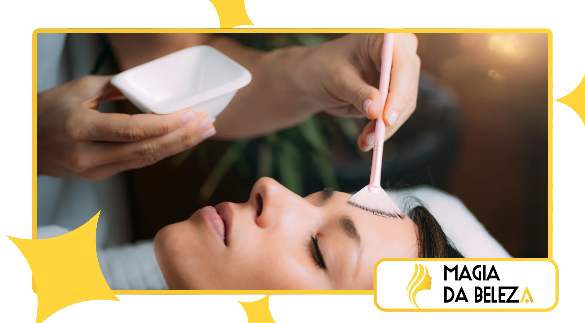 Cuidados com a pele usando retinol