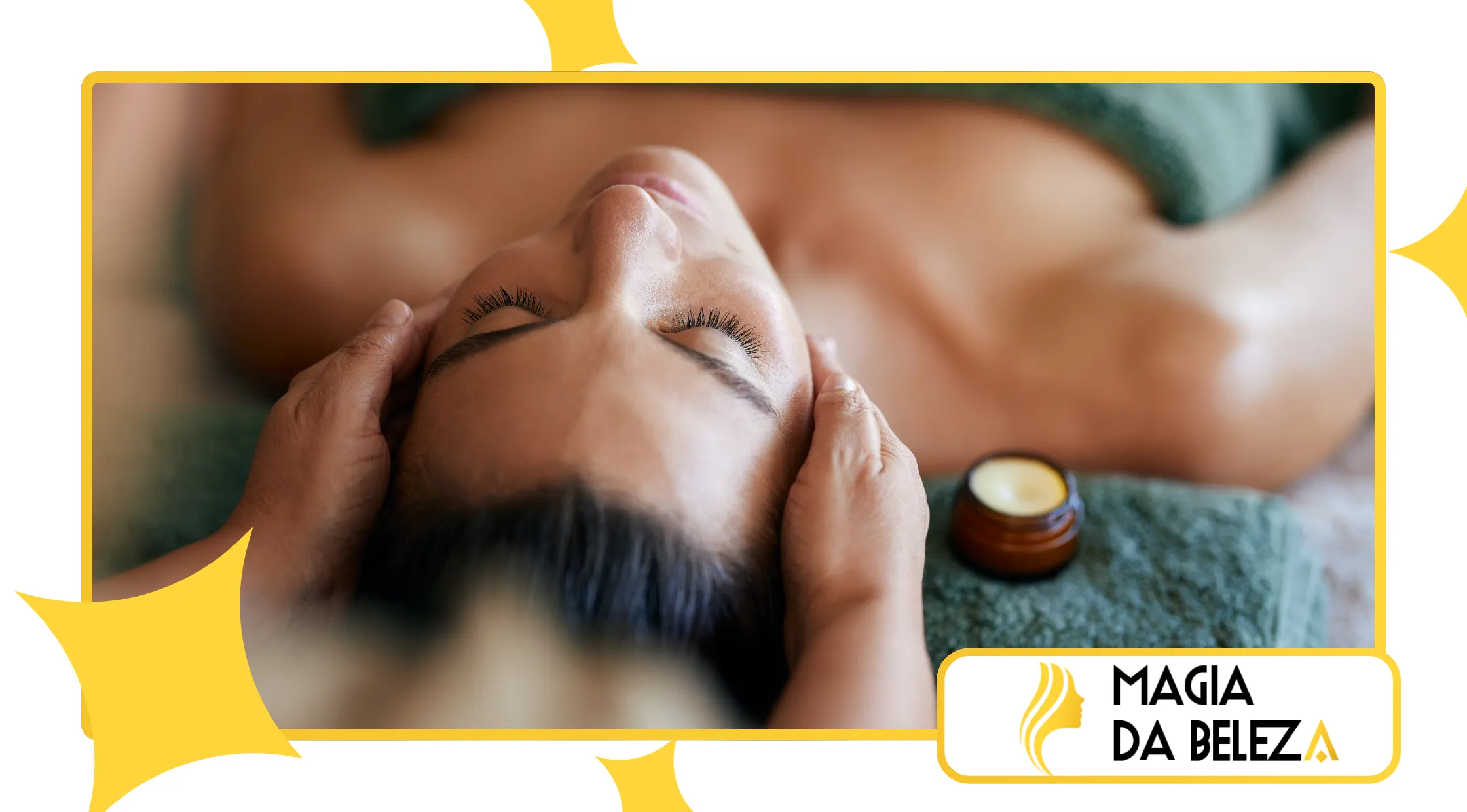 Cuidados com a pele usando niacinamida