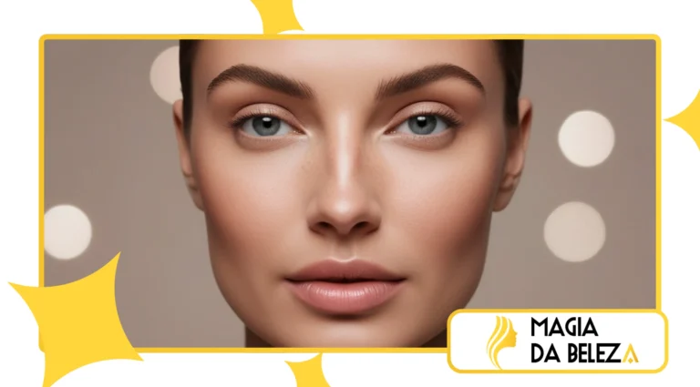 Maquiagem com tinta labial difusa para efeito natural suave