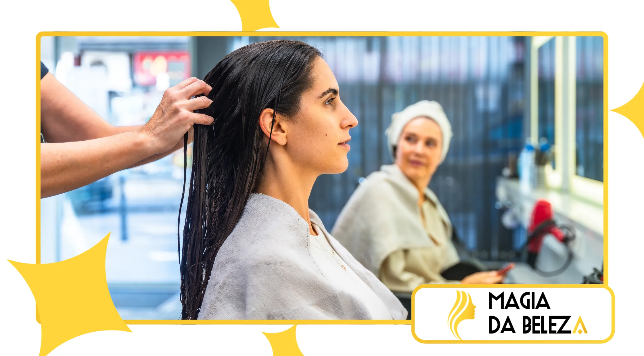 Aplicar leave-in hair treatment