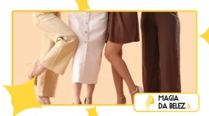 Como usar wide-leg jeans sem parecer desleixada