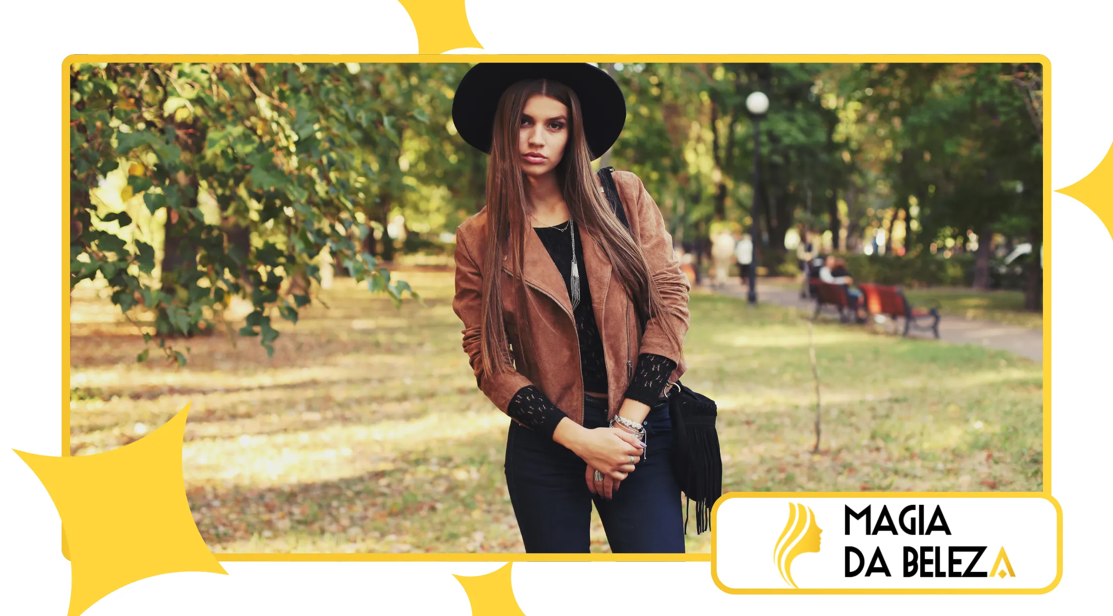 Tendência de fringe jackets