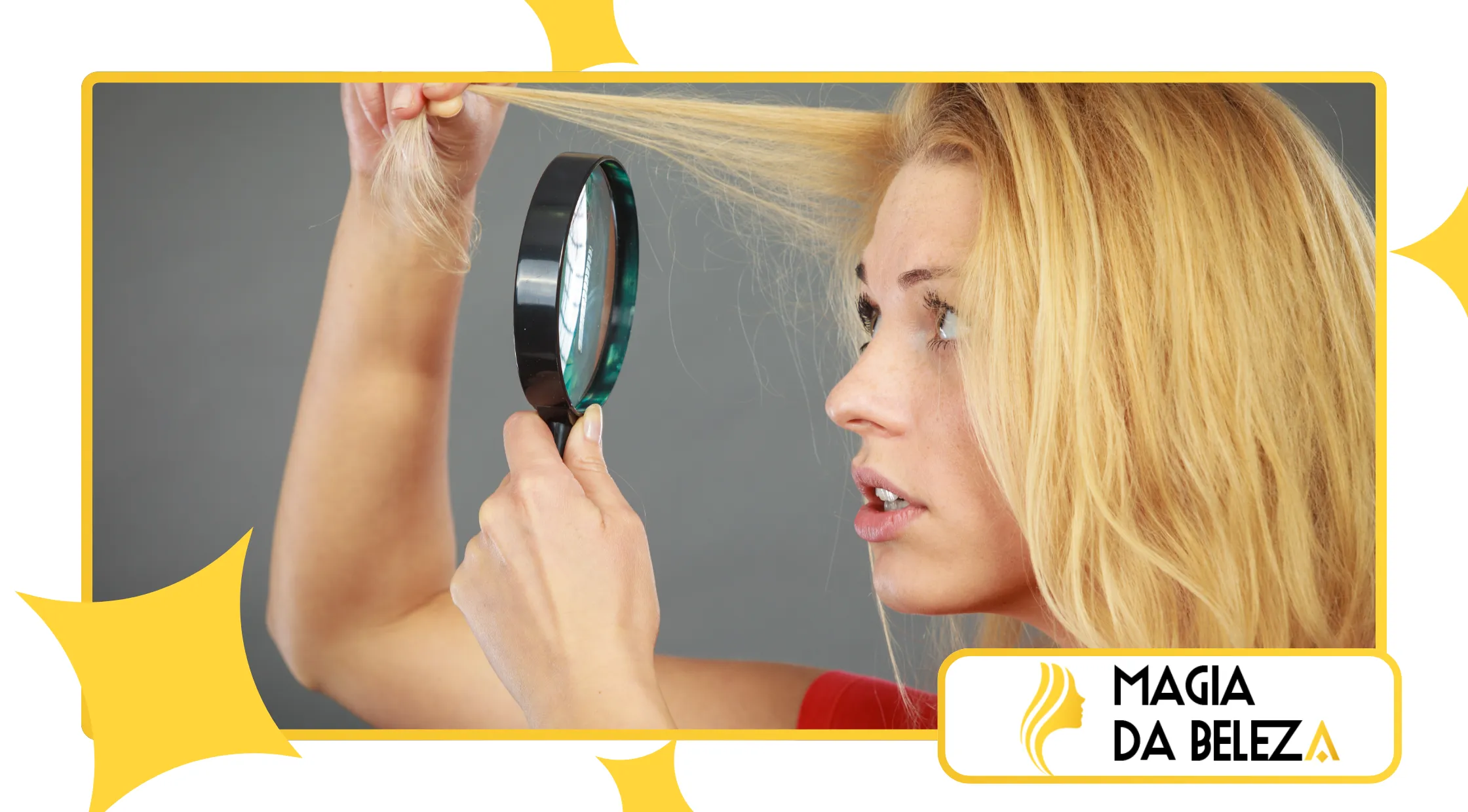 Tendência glass hair