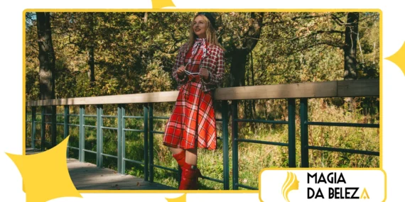 Como montar looks com plaid patterns elegantes 2026