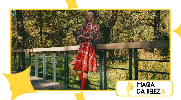Como montar looks com plaid patterns elegantes 2026