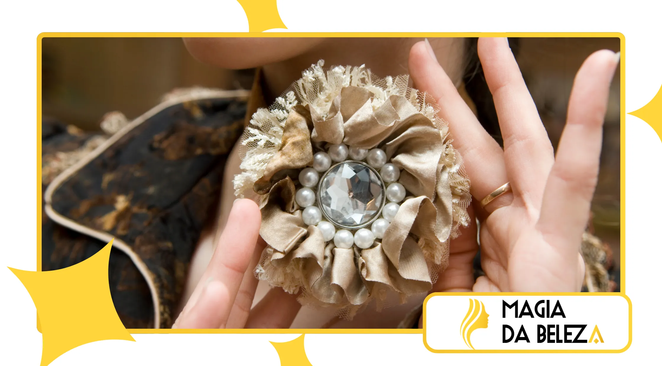 Tendência de brooch revival