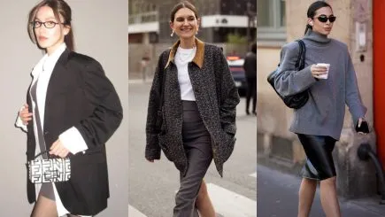 
usar alfaiataria desconstruída em looks 