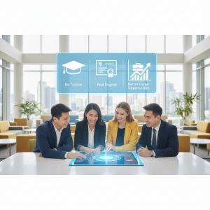 No Tuition. Real Degree. Better Career Opportunities.