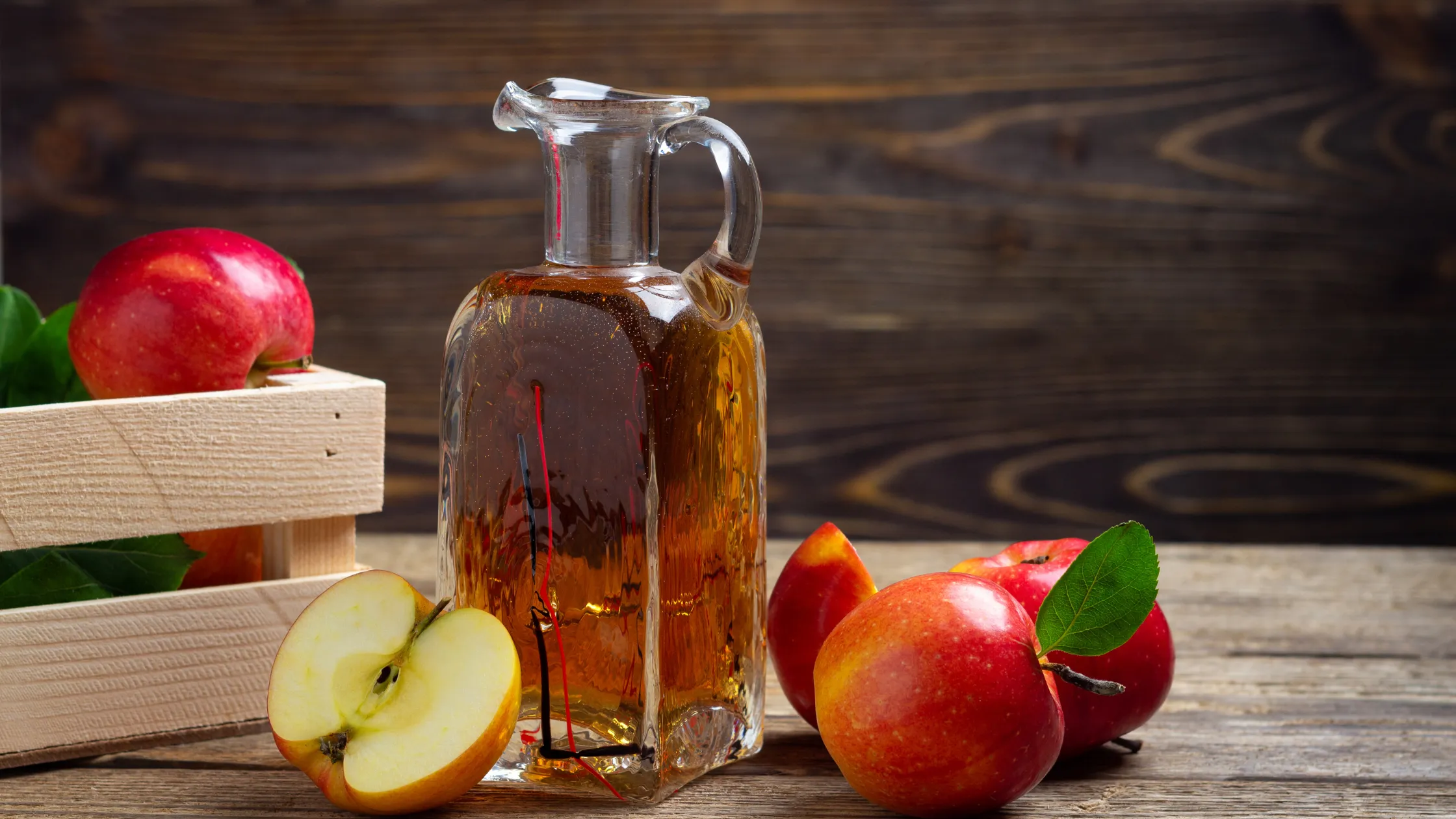 Benefícios do vinagre de maçã natural