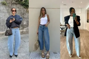 Como criar looks com calça barrel leg sem perder elegância