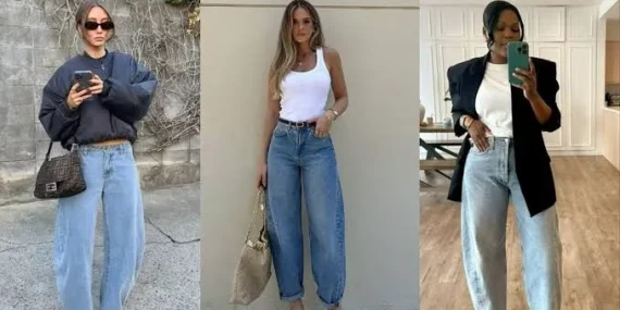 Como criar looks com calça barrel leg sem perder elegância
